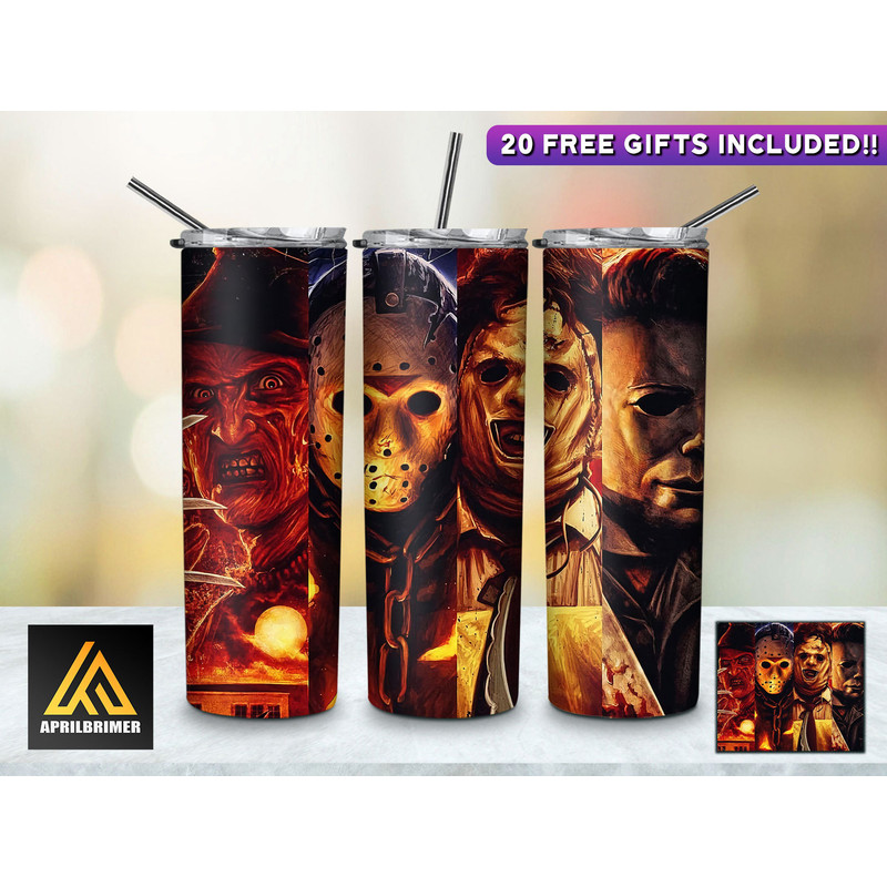 Horror Character Tumbler,Horror Character Skinny Tumbler,Horror Character Secrets Skinny Tumbler.png