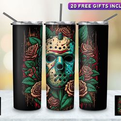 horror character tumbler,horror character skinny tumbler,horror character sinister skinny tumbler