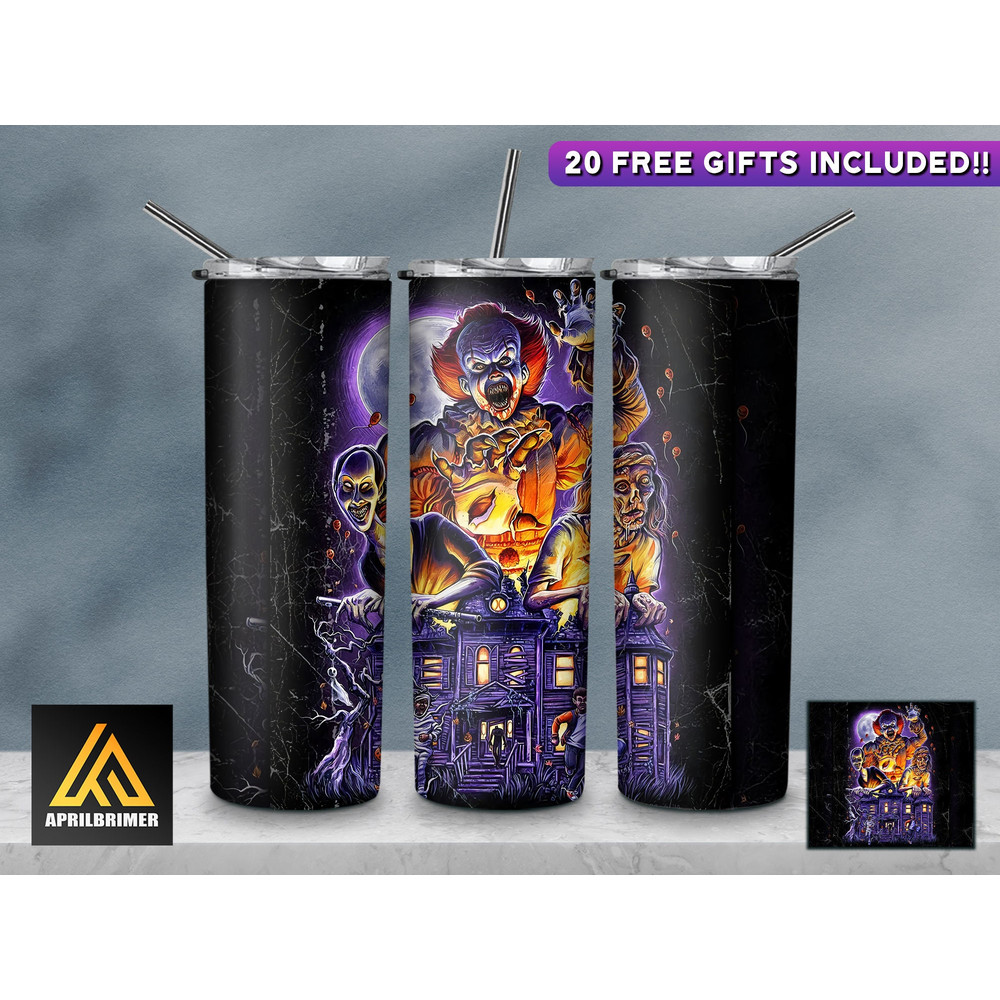 Horror Character Tumbler,Horror Character Skinny Tumbler,Horror Character Terrifying Secrets Skinny Tumbler.png