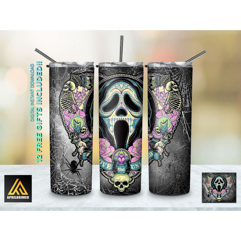 Horror Movie Tumbler,Horror Movie Skinny Tumbler,Horror Character Files Sinister Skinny Tumbler.png