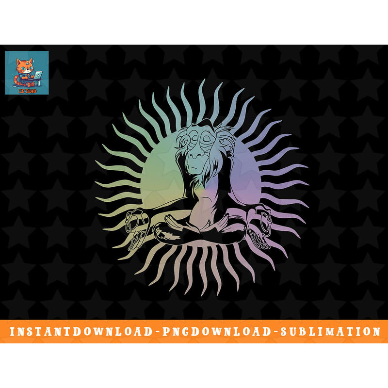 Disney The Lion King Radiant Rafiki png, sublimation, digital download.jpg