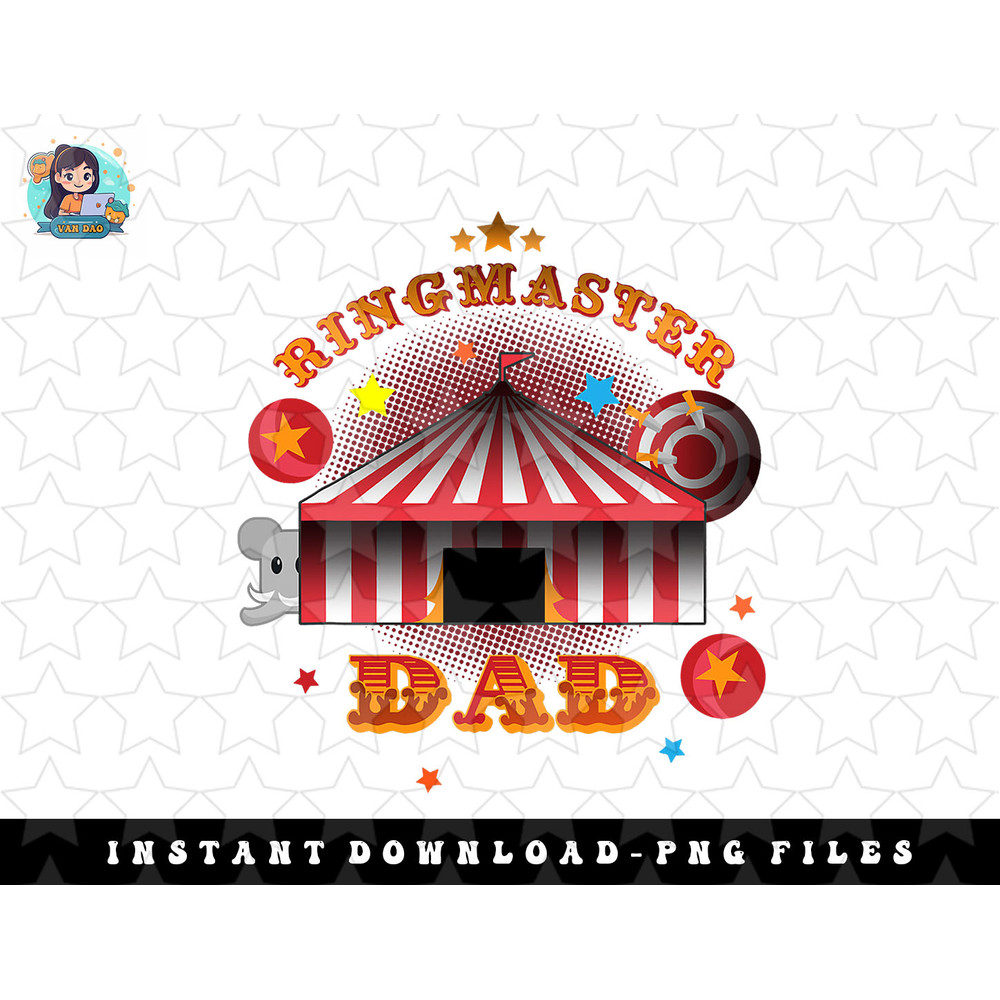 Mens Ringmaster Dad Circus Father Carnival Birthday Costume Party png, sublimation, digital download.jpg