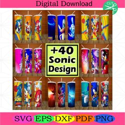 sonic tumbler wrap design bundle, 20z skinny tumbler sublimation, kids cartoon tumbler pngsonic tumbler wrap, design bun