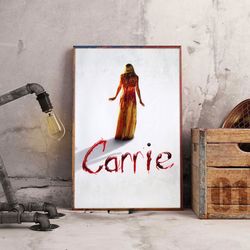 movie poster, film poster, carrie poster, wall art, wall decor, prints, home decor, cursed prom night poster
