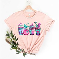 mermaid coffee shirt, mermaid shirt, mermaid tank top, mermaid tshirt, summer vibes shirt, summer shirt, summer vibes, b