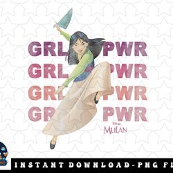 disney mulan mulan fan fighting action girl power png, sublimation, digital download