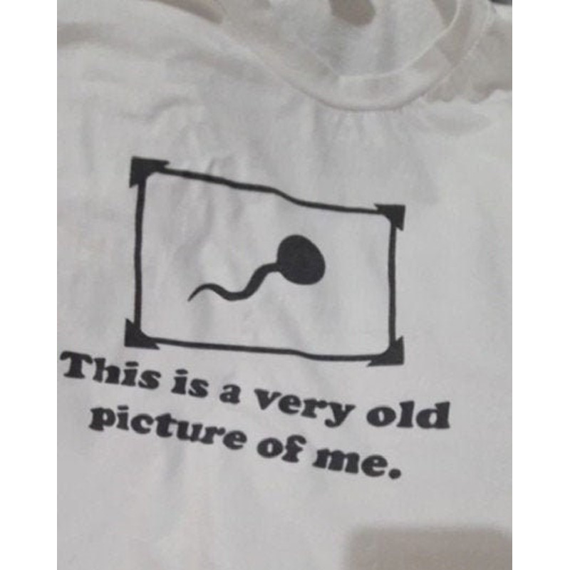 This Is A Very Old Picture Of Me  Oversized T-shirt  Aesthetic Shirt  Festival Outfit  Funny 90s Shirt  Tumblr Clothing - UNISEX - 1.jpg