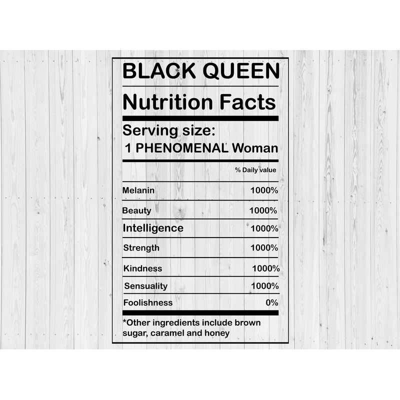 Black Queen Nutritional Facts svg,Black Queen svg, Black girl nutrition facts SVG, melanin svg, Black woman svg, Black Girl Magic, - 2.jpg
