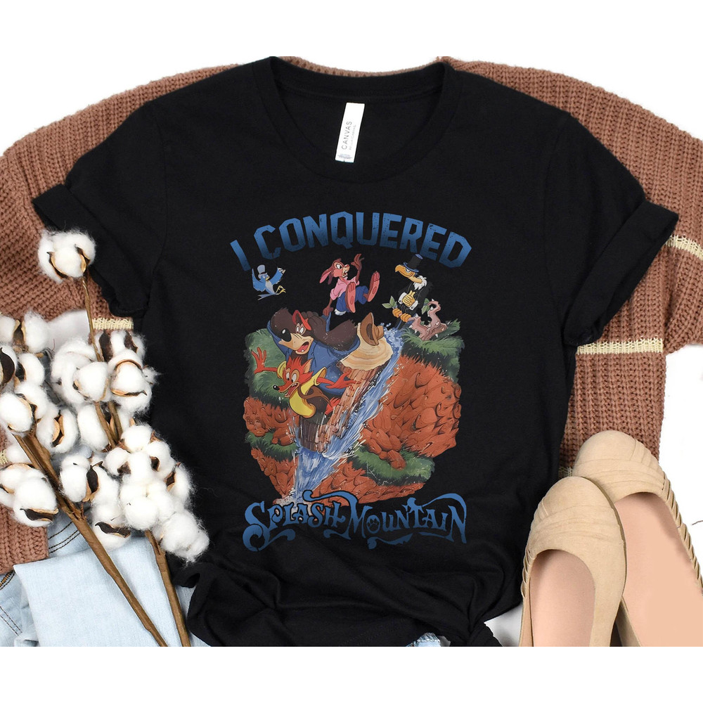 Br'Er Rabbit Fox Bear I Conquered Splash Mountain Shirt One Last Splash 1989 2023 Disney T-shirt Magic Kingdom Park Disneyland Trip - 2.jpg