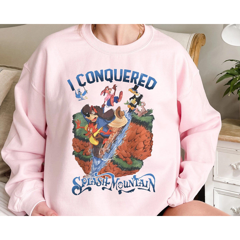 Br'Er Rabbit Fox Bear I Conquered Splash Mountain Shirt One Last Splash 1989 2023 Disney T-shirt Magic Kingdom Park Disneyland Trip - 3.jpg