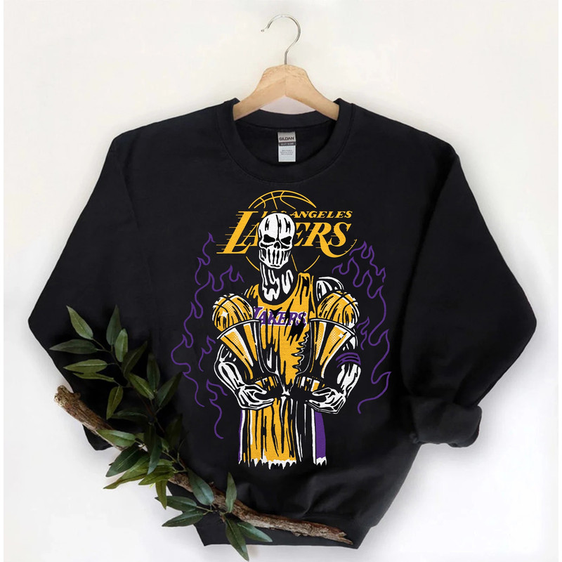 Warren Lotas CIty of Angeles Lakers nba T-shirt NBA lakers shirt, Lebron james vintage nba shirt Basketball Shirt - UNISEX - 2.jpg