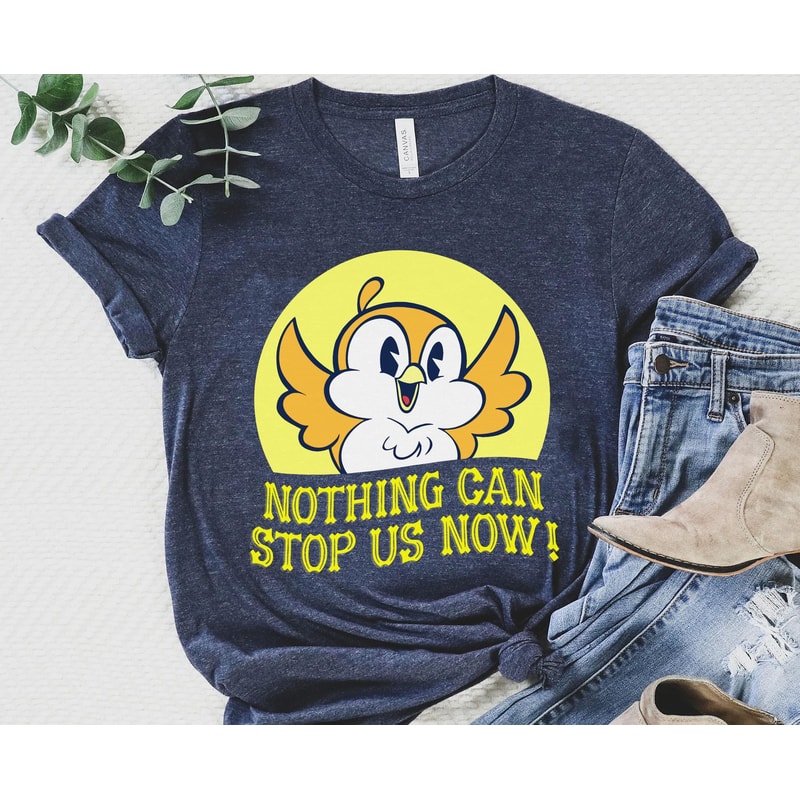 Chuuby Bird Nothing Can Stop Us Now Shirt Mickey & Minnie's Runaway Railway Disney T-shirt Walt Disney World Disneyland Trip Outfits - 1.jpg