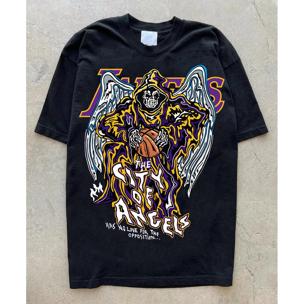 Warren Lotas Has no love for the opposition Lakers nba T-shirt NBA lakers shirt, Lebron james vintage shirt Basketball Shirt - UNISEX - 1.jpg