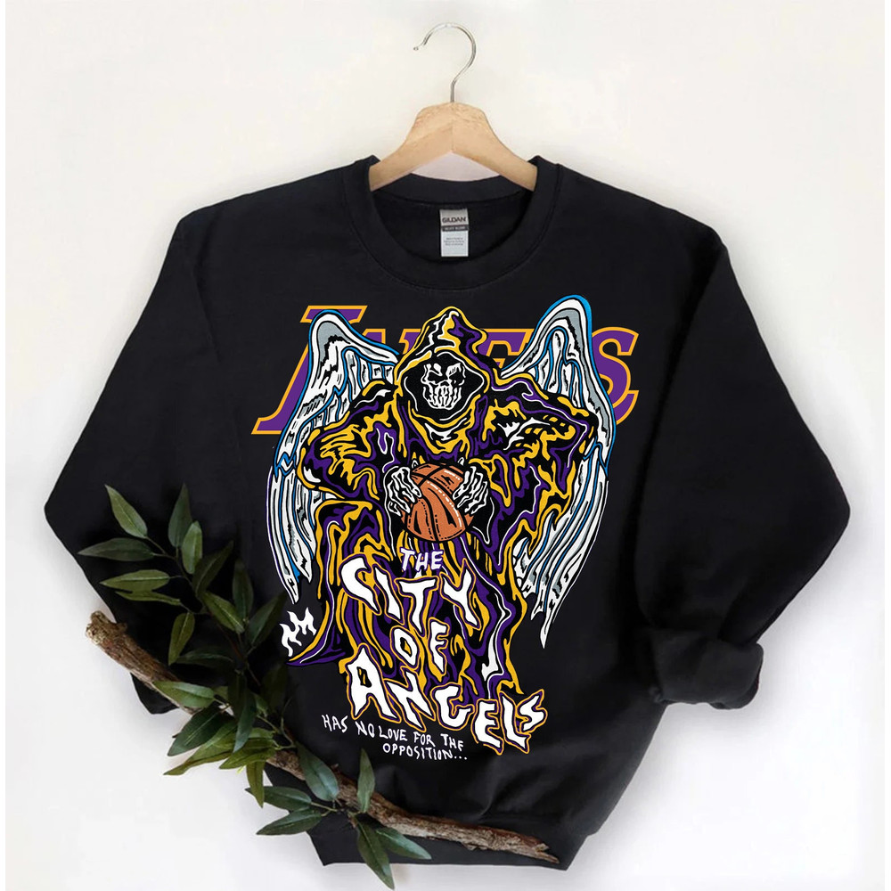 Warren Lotas Has no love for the opposition Lakers nba T-shirt NBA lakers shirt, Lebron james vintage shirt Basketball Shirt - UNISEX - 2.jpg