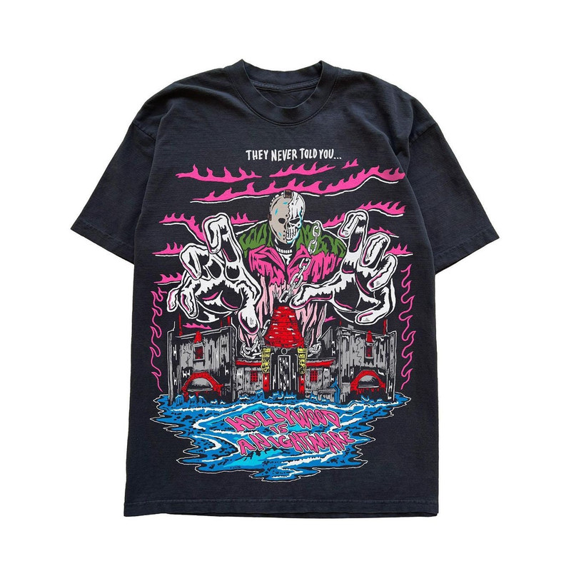 Warren Lotas hollywood is a nightmare - A Thousand Yard Stare - October was a bad month Halloween shirt, - 1.jpg