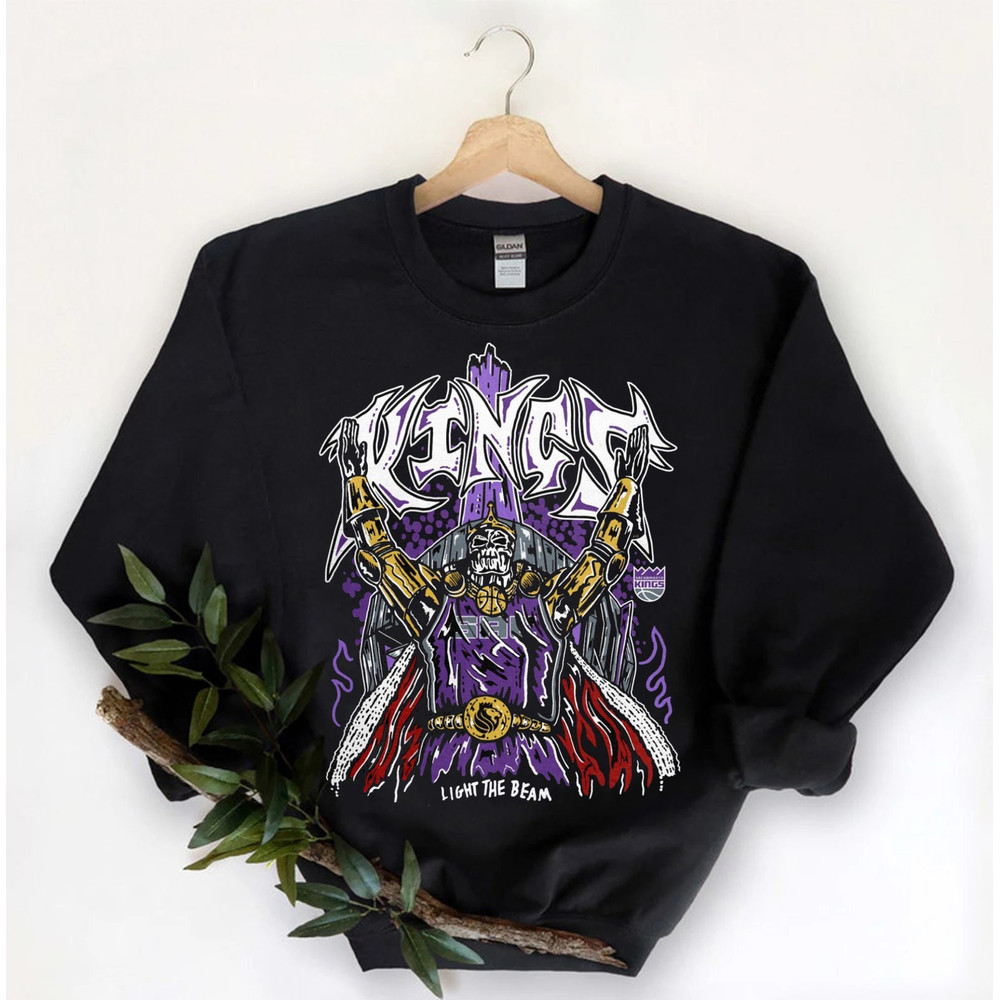 Warren Lotas Light the beam Sacramento Kings T-shirt NBA kings shirt, Basketball Shirt, Youth , Deaaron fox shirt - UNISEX - 2.jpg