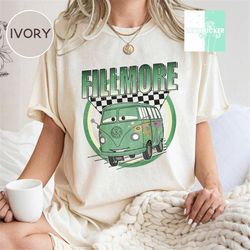 comfort fillmore cars shirt, disney cars shirt, cars pixar shirt, disney cars family matching shirt, cars land shirt, di