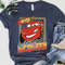 Disney Checkerboard Lightning Mcqueen Shirt Disney Cars Movie Tee Walt Disney World T-shirt Disneyland Trip Disney Birthday Gift - 1.jpg