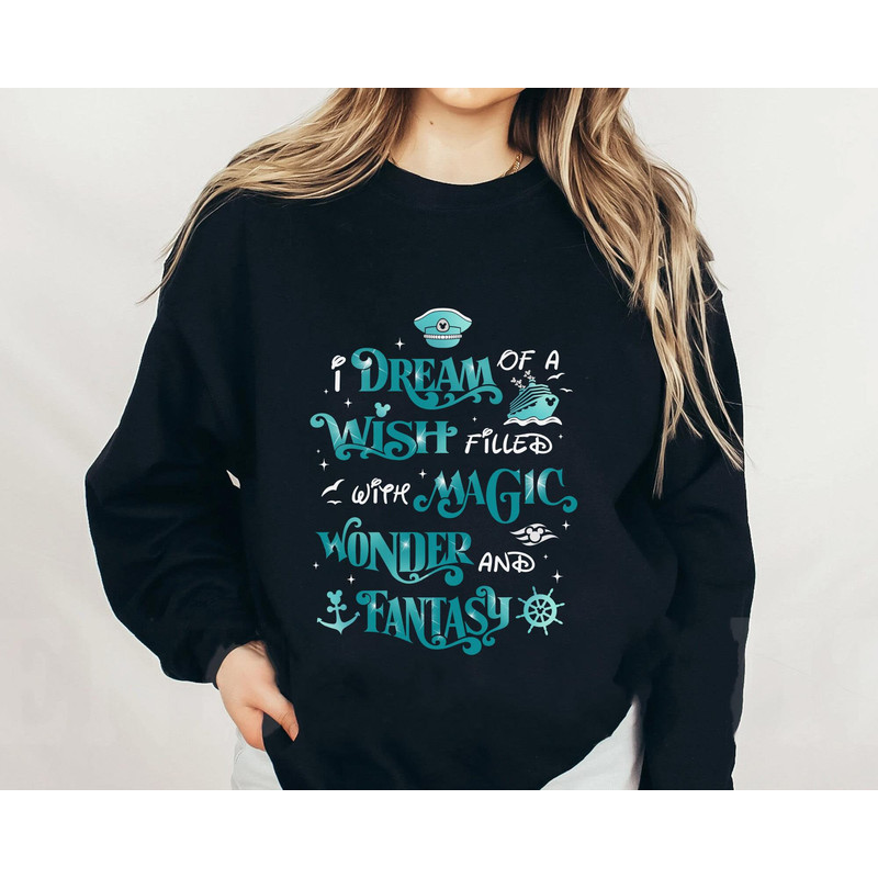 Disney Dream Wish Magic Wonder Fantasy Shirt  Cruise Line 25th Silver Anniversary At Sea T-shirt  Disney Cruise Summer Family Trip - 5.jpg