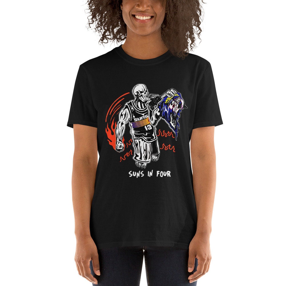 Warren Lotas  Suns In Four  T-shirt  NBA Suns in 4 shirt, Phoenix Suns Basketball Team , valley oop shirt , Devin booker shirt - UNISEX - 3.jpg