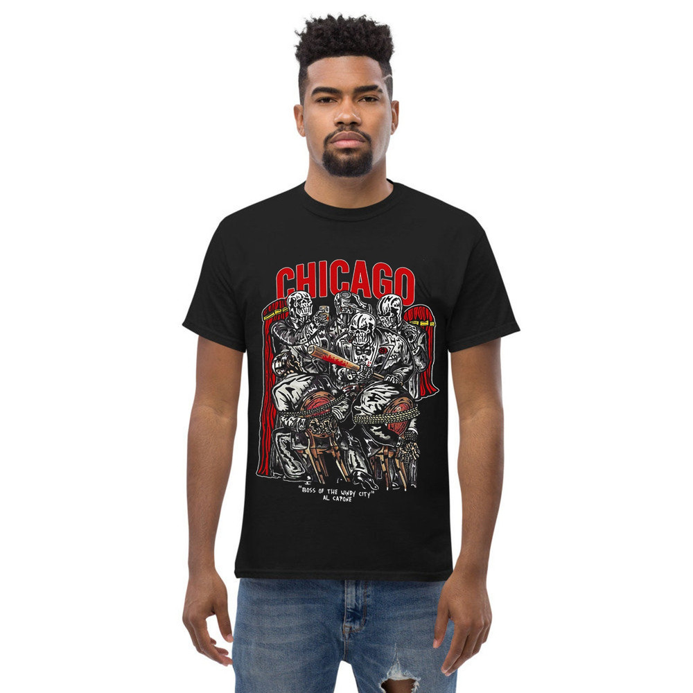 Warren Lotas Chicago Bulls  Boss Of The Windy City Al Capone  NBA t shirt - UNISEX - 4.jpg