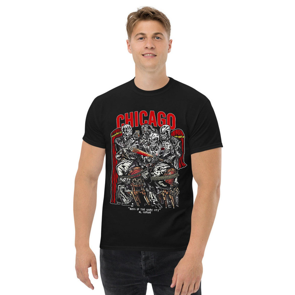 Warren Lotas Chicago Bulls  Boss Of The Windy City Al Capone  NBA t shirt - UNISEX - 5.jpg