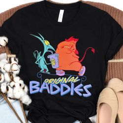 funny pain and panic baddies shirt, disney hercules villains tee, walt disney wo