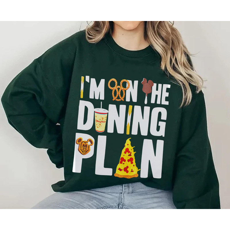 I'm On The Dining Plan Mickey Snacks and Drinks Shirt Disney Foods T-shirt Epcot Theme Park Walt Disney World Tee Disneyland Trip - 4.jpg