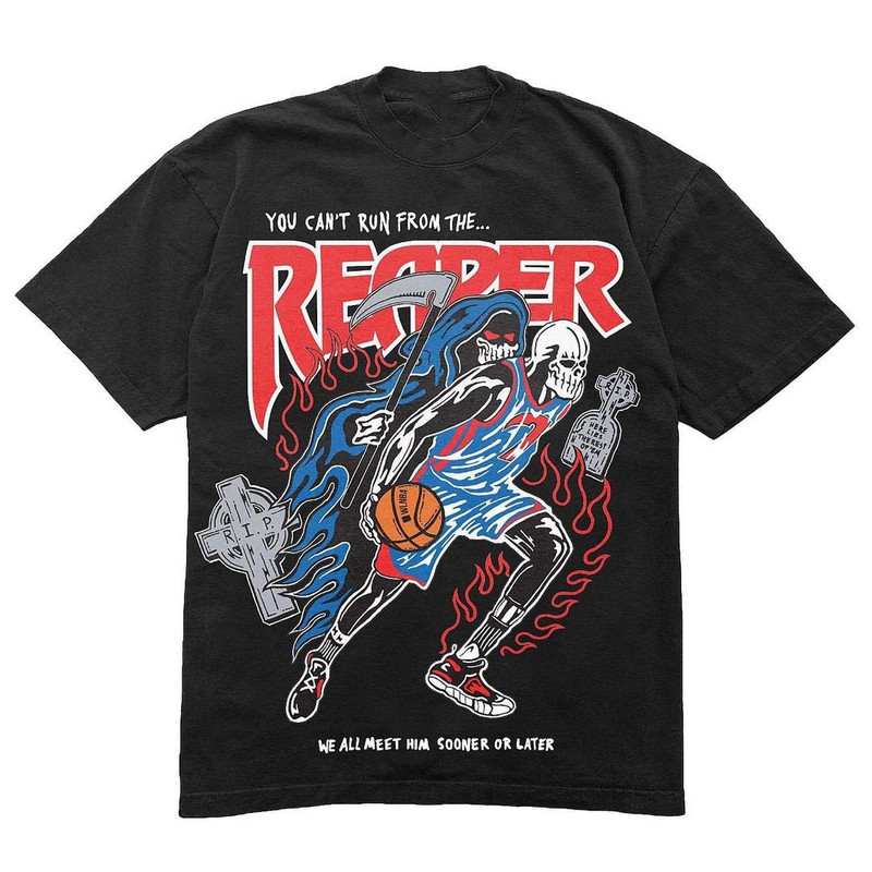 Warren Lotas The Reaper We all meet him sooner or later T-shirt NBA Kevin Durant shirt, New york nets shirt, NBA Durant shirt - UNISEX - 1.jpg