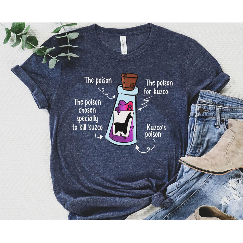 Kuzco's Poison Yzma's Extract of Llama Shirt The Emperor's New Groove Villains T-shirt Walt Disney World Tee Disneyland Family Trip - 5.jpg