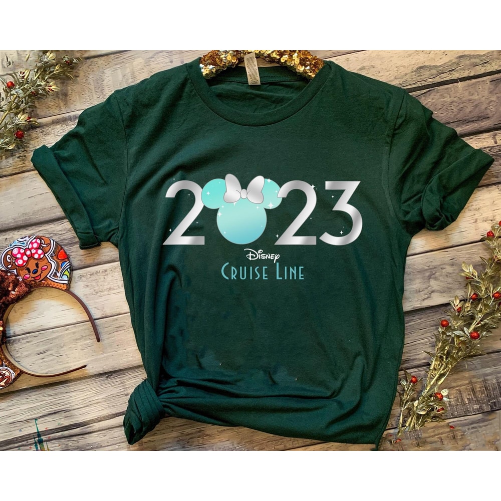 Mickey Minnie Disney Cruise Line Shirt 25th Silver Anniversary At Sea Couple Vacation Disney Couple Matching Disneyland 2023 Trip - 2.jpg