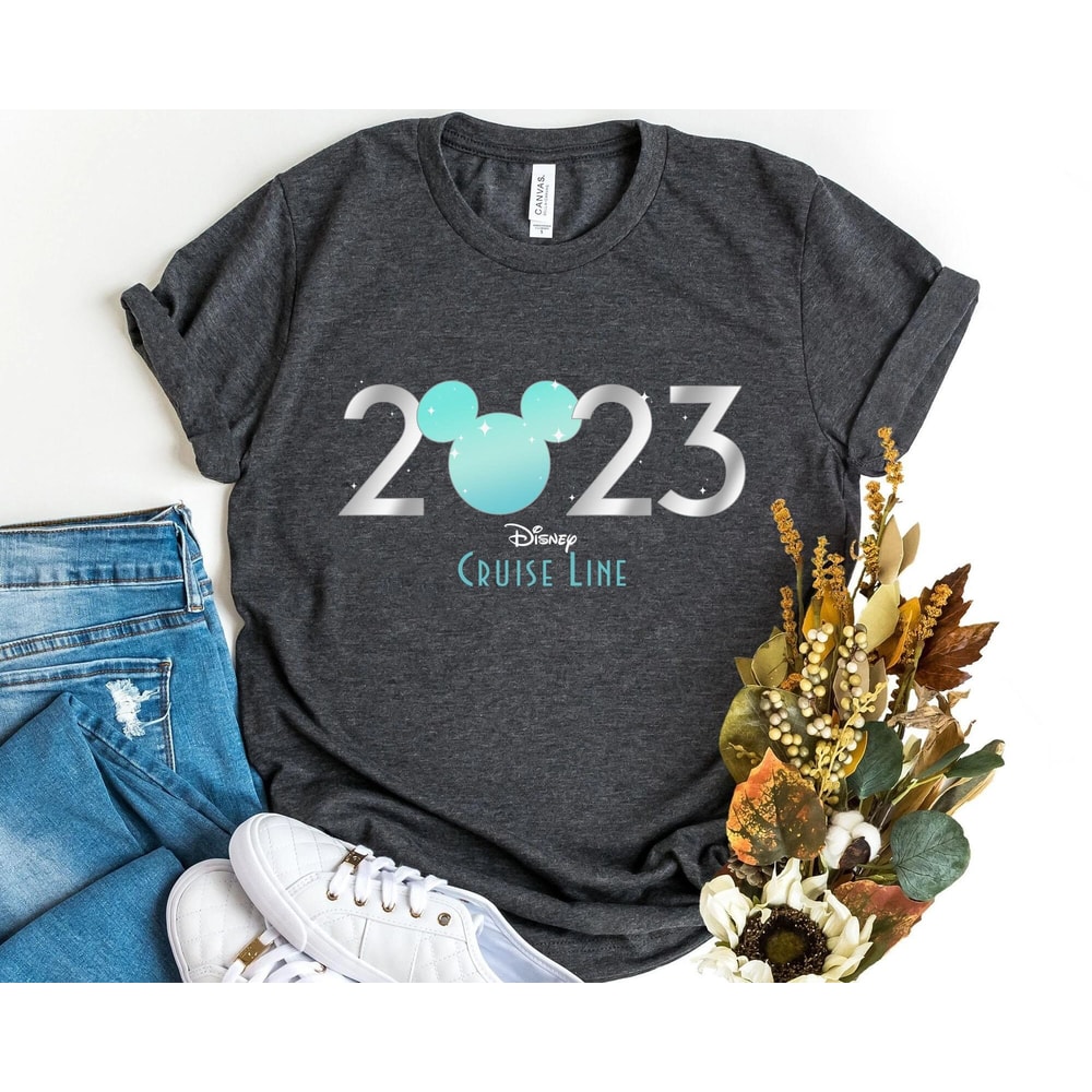 Mickey Minnie Disney Cruise Line Shirt 25th Silver Anniversary At Sea Couple Vacation Disney Couple Matching Disneyland 2023 Trip - 5.jpg
