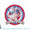 Looney Tunes Group Shot Fourth Of July Americana Circle png, sublimation, digital download.jpg
