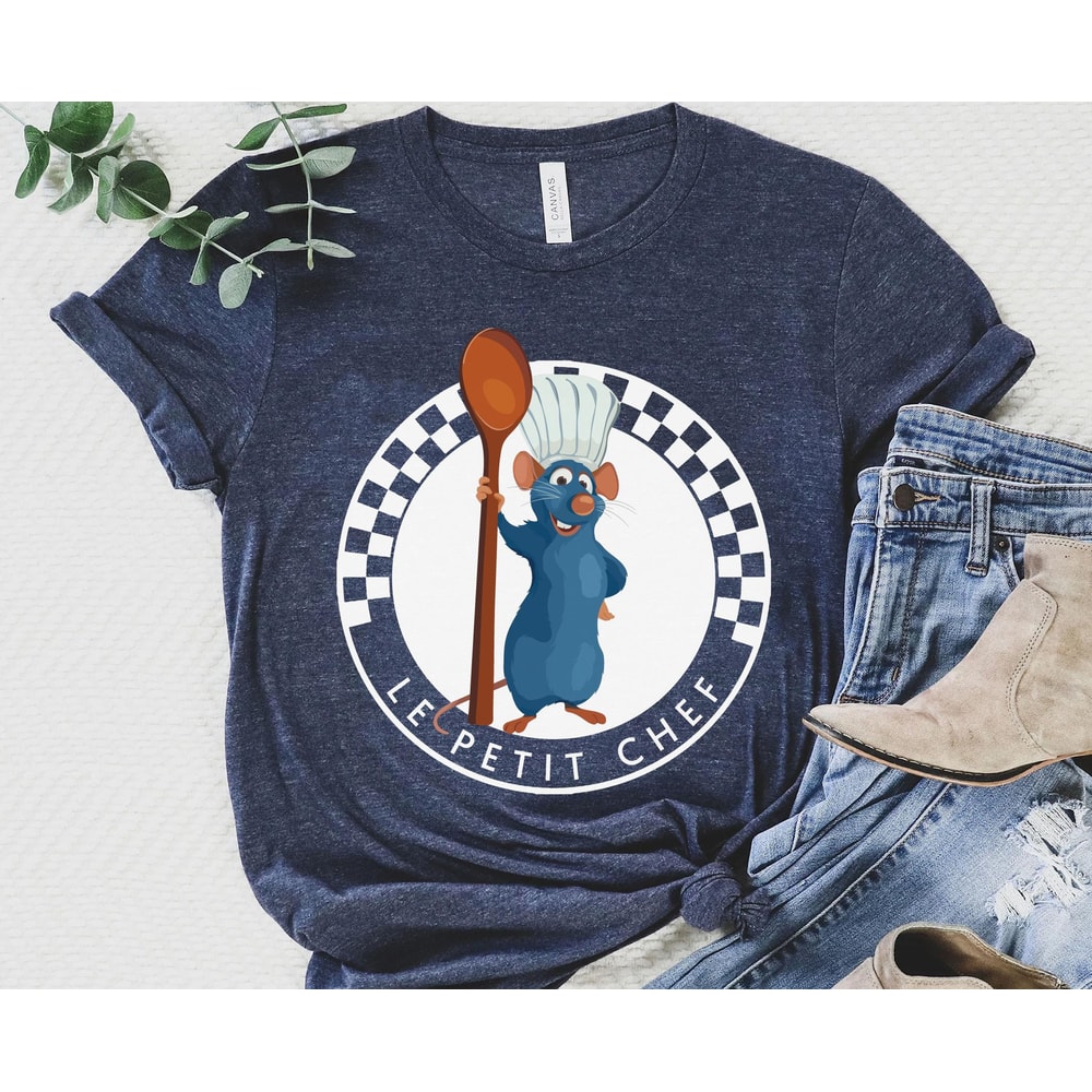 Remy Mouse Le Petit Chef Shirt Ratatouille Tee Little Mouse Chef Walt Disney World T-shirt Disneyland Family Trip Magic Kingdom - 2.jpg