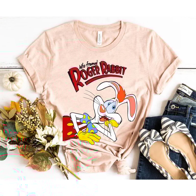 Retro 90S Roger Rabbit Sweatshirt Who Framed Roger Rabbit T-shirt Walt Disney World Tee Magic Kingdom Disneyland Family Trip - 3.jpg