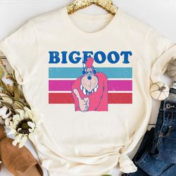 retro a goofy movie bigfoot shirt, funny disney tee, walt disney world tee, magi