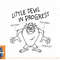 Looney Tunes Taz Little Devil In Progress png, sublimation, digital download.jpg
