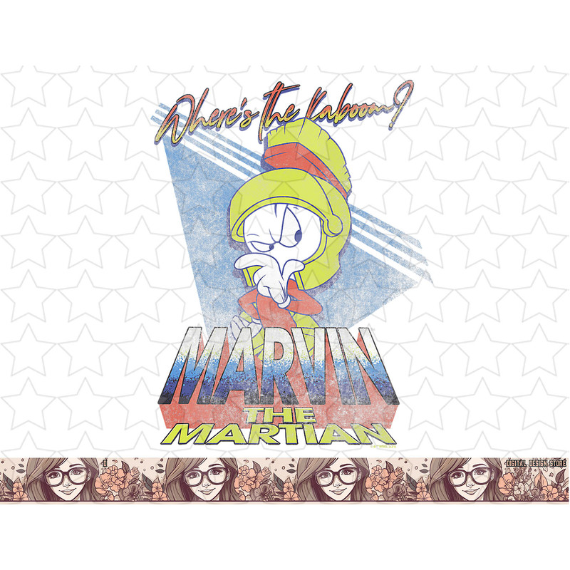 Looney Tunes Marvin The Martian Retro Wheres The Kaboom png, sublimation, digital download .jpg