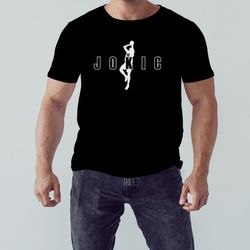 nikola jokic 15 logo shirt, unisex clothing, shirt for men women, graphic design, unisex shirt