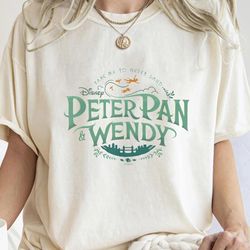 retro disney peter pan wendy take me to neverland shirt, disney tee, walt disney