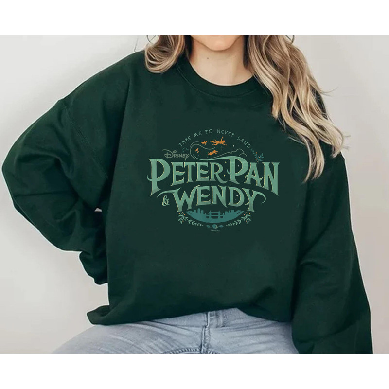 Retro Disney Peter Pan Wendy Take Me To Neverland Shirt  Disney T-shirt  Walt Disney World  Disneyland Trip Outfits  Funny Birthday Gift - 5.jpg