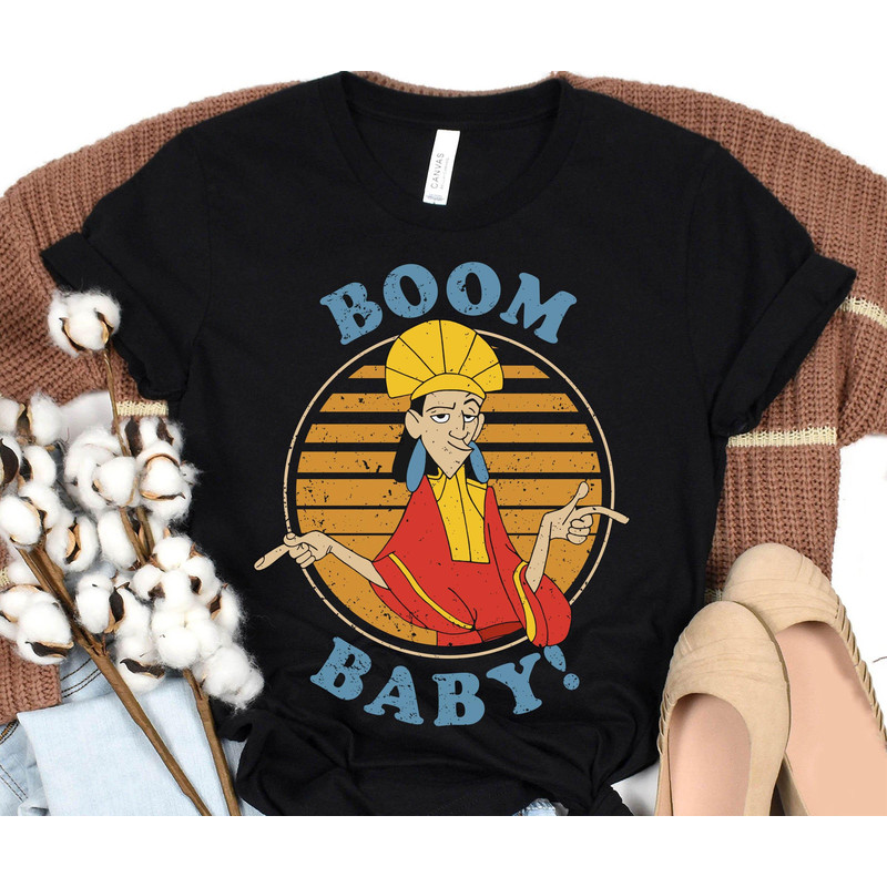 Retro Kuzco Boom Baby Shirt Emperor's New Groove Disney T-shirt Walt Disney World Disneyland Trip Funny Disney Gift - 3.jpg