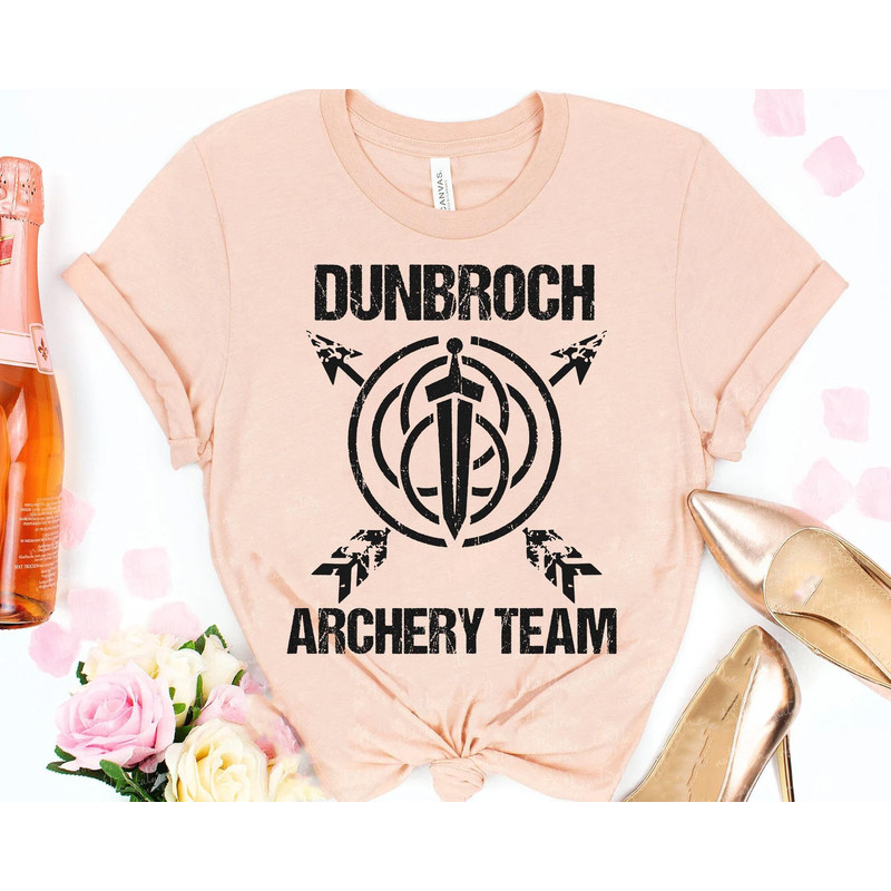 Retro Merida Brave Dunbroch Archery Team Shirt Disney Vacation T-shirt Walt Disney World Disneyland Trip Outfits Funny Birthday Gift - 3.jpg