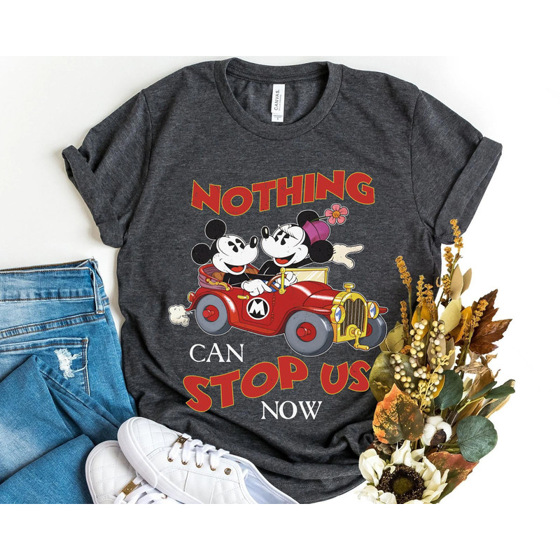 Retro Nothing Can Stop Us Now Mickey & Minnie's Runaway Railway T-shirt Funny Disney T-shirt Walt Disney World Disneyland Trip - 4.jpg