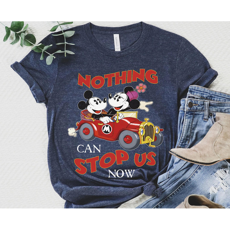Retro Nothing Can Stop Us Now Mickey & Minnie's Runaway Railway T-shirt Funny Disney T-shirt Walt Disney World Disneyland Trip - 5.jpg
