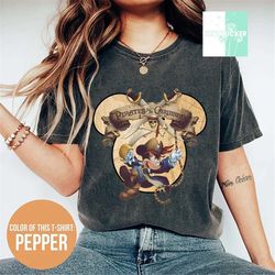 vintage pirates of the caribbean shirt, walt disneyworld shirt, mickey caribbean shirt, disneyland shirts, mickey and fr