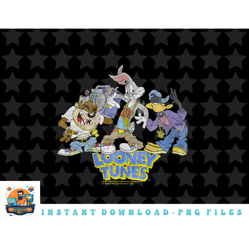 Looney Tunes Group Shot Street Wear Logo png, sublimation, digital download.jpg
