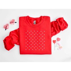 doodle hearts sweatshirt, hearts shirt, doodle hearts tee, love sweatshirt, valentines day sweater, valentines day shirt