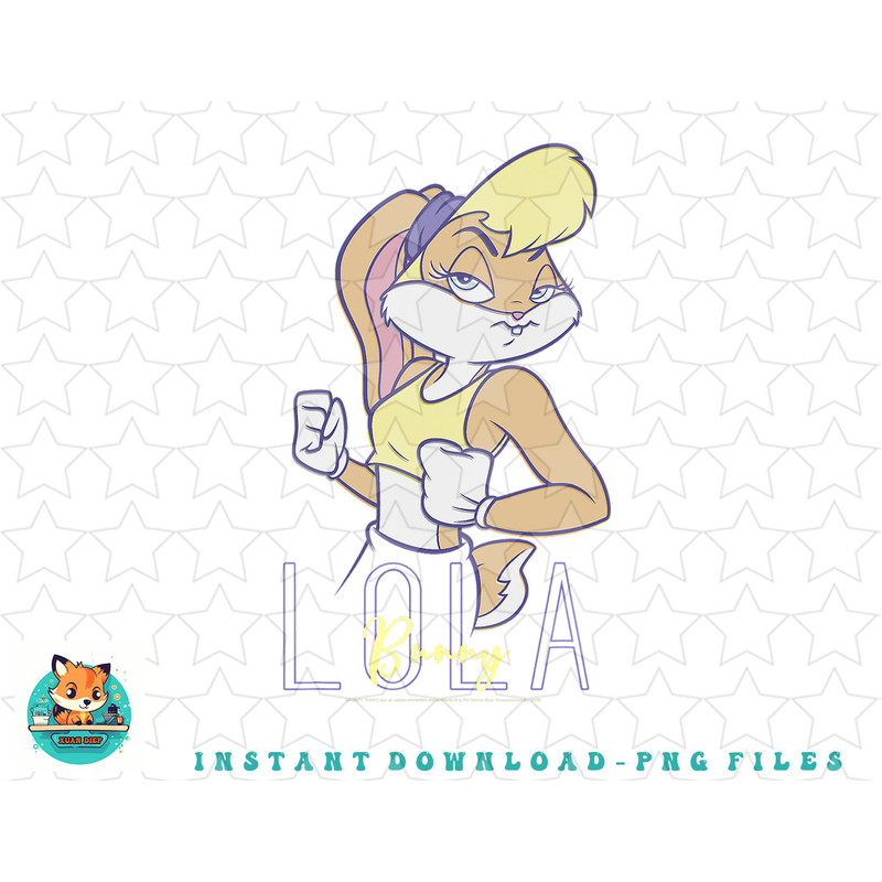 Looney Tunes Lola Bunny Portrait png, sublimation, digital download.jpg