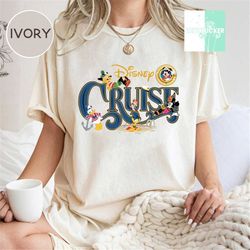 disney cruise comfort colors shirt, captain mickey shirt, disney cruise family shirt, cruise line shirt, let's cruise sh